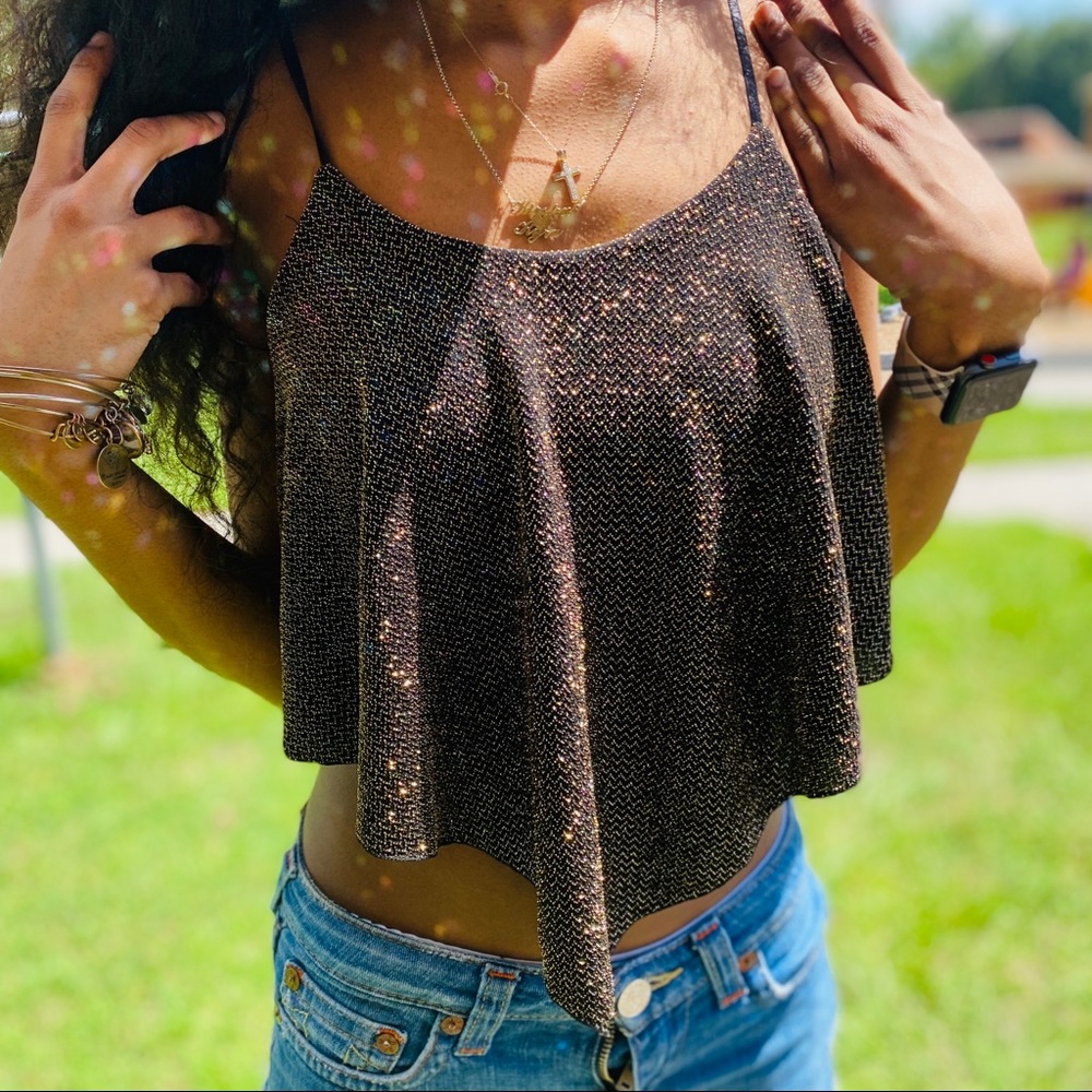 Black and Gold nightlife glitter